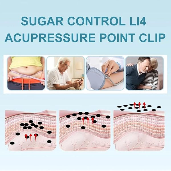 Sugar Control LI4 Acupressure Point Clip