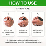 Sugar Control LI4 Acupressure Point Clip