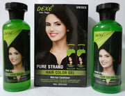 Dexe Pure Strand Hair Color Gel – 250ml x 2 | With Hair Conditioner | Unisex