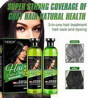 Lichen Hair Color Gel Natural Black (Argan Oil) 250ML* 2 = 500ml
